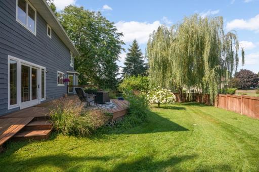 Deck and Fenced in Yard