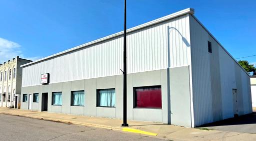 Front of building