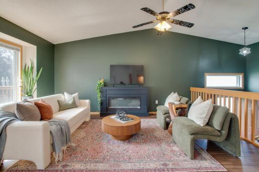 Electric fireplace -negotiable