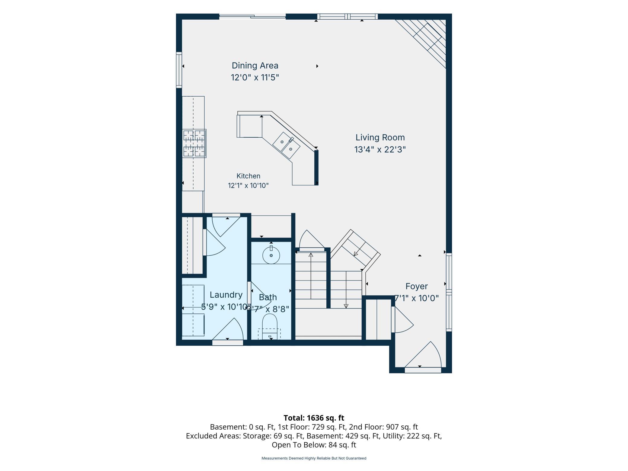 main level floor plan