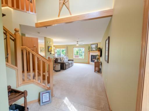inside front door