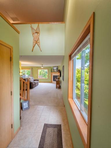 inside front door