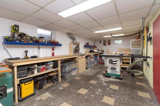 Workshop Space with new Sheekrock