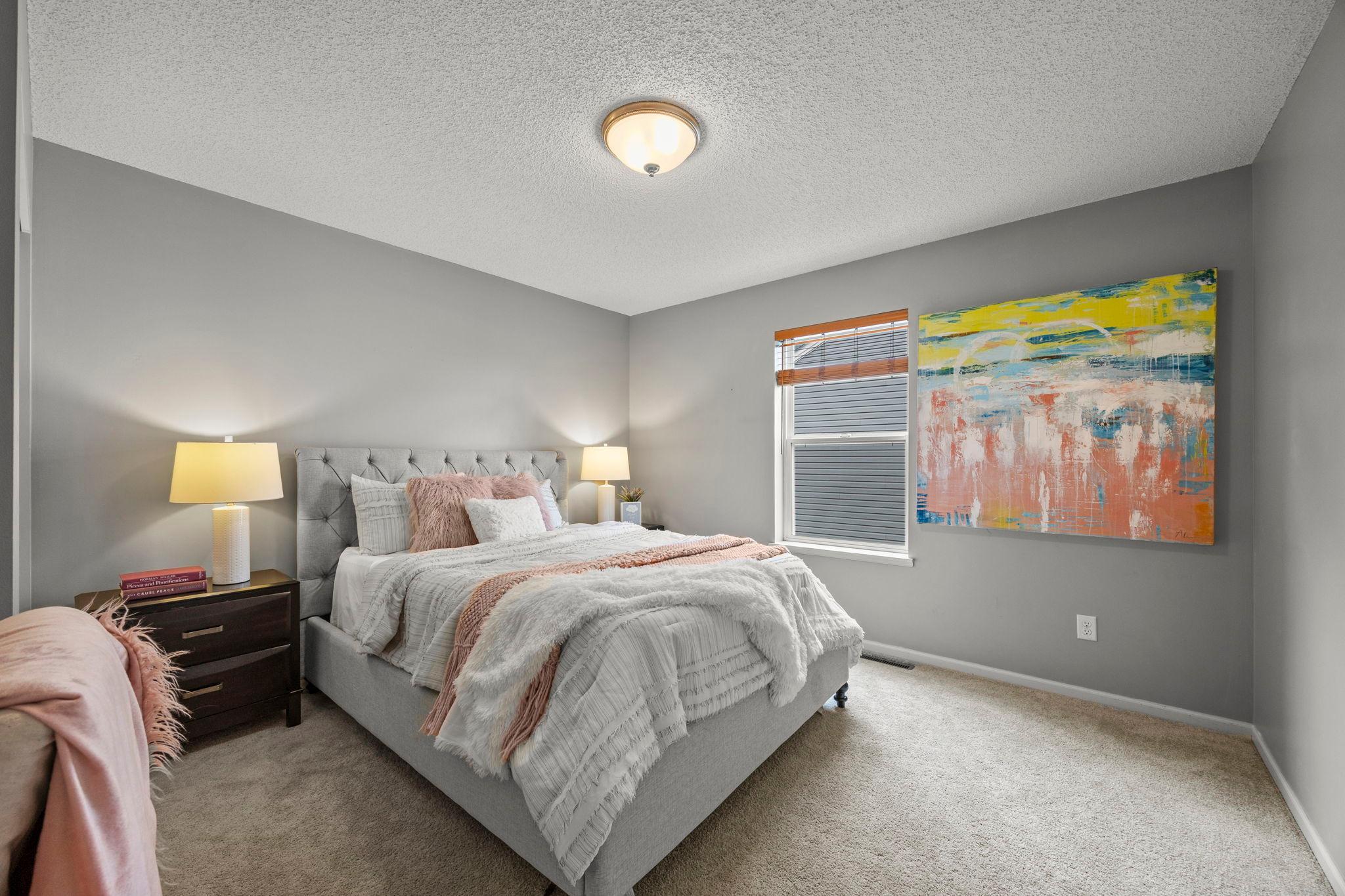 Third upper-level bedroom.