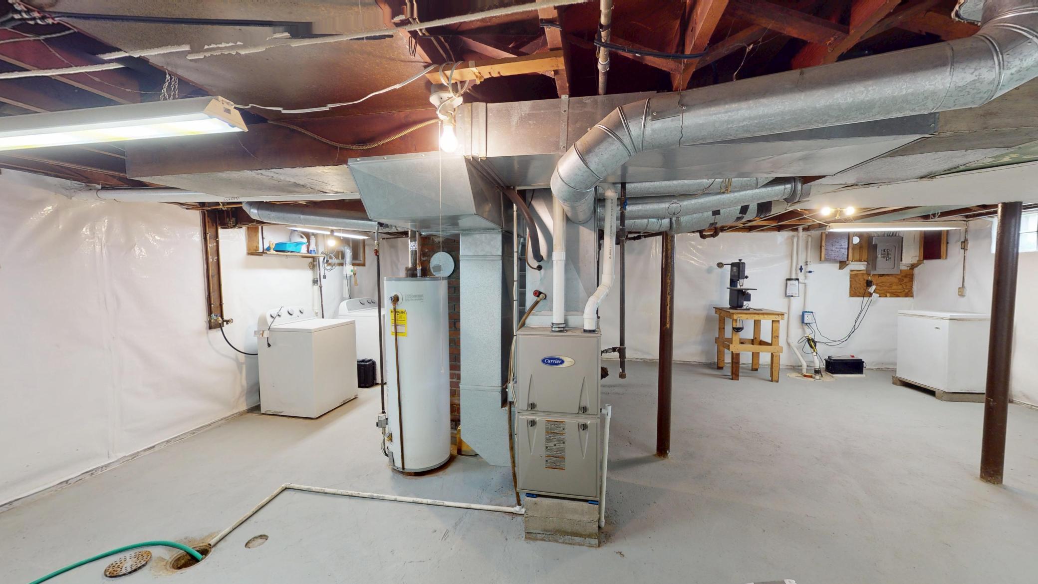 Furnace/hot water heater