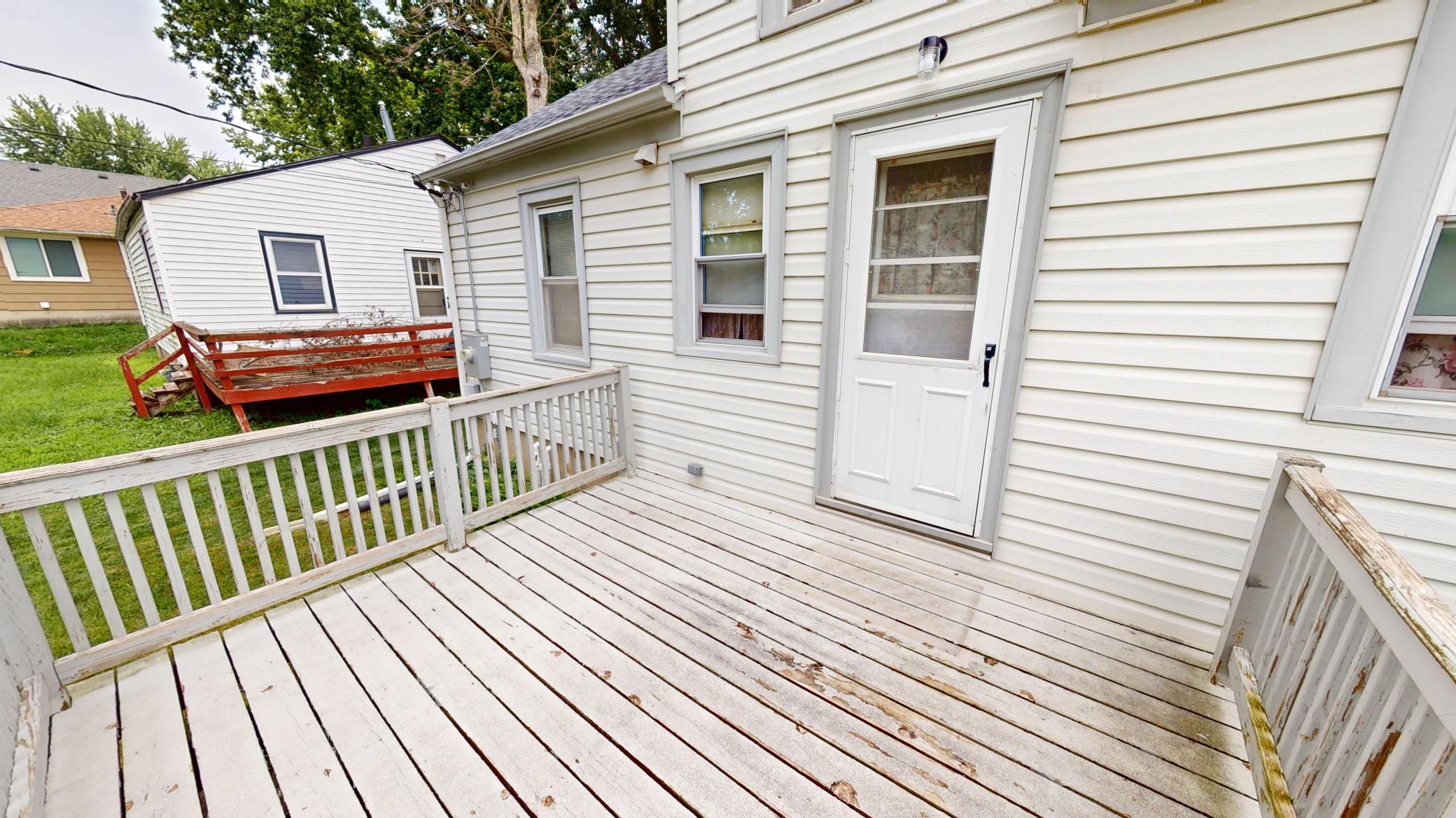 Back deck