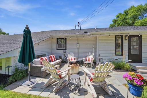 Your beautiful blue stone patio allows you to relax with a good book or bring the party outside.