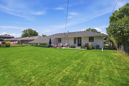 Set on a quarter acre, this fully fenced and flat backyard opens up all sorts of possibilities.