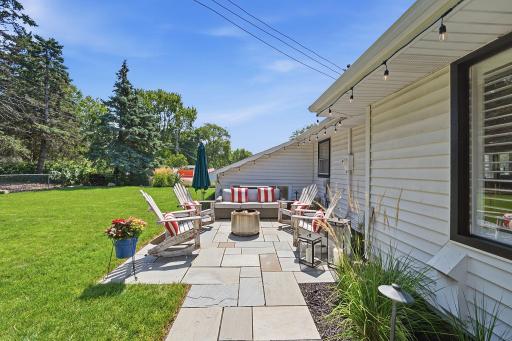 Your beautiful blue stone patio allows you to relax with a good book or bring the party outside.