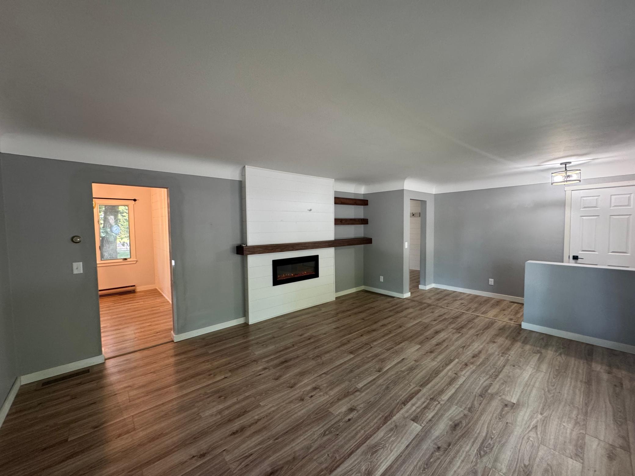 living room fireplace