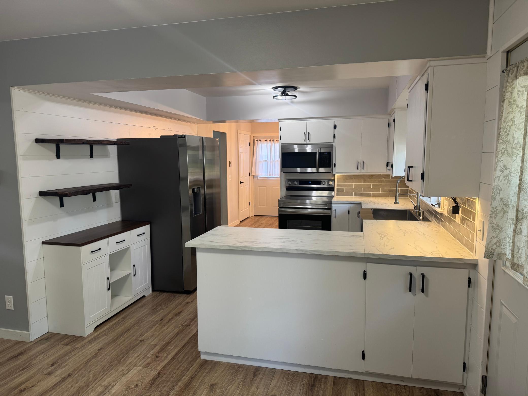 updated kitchen