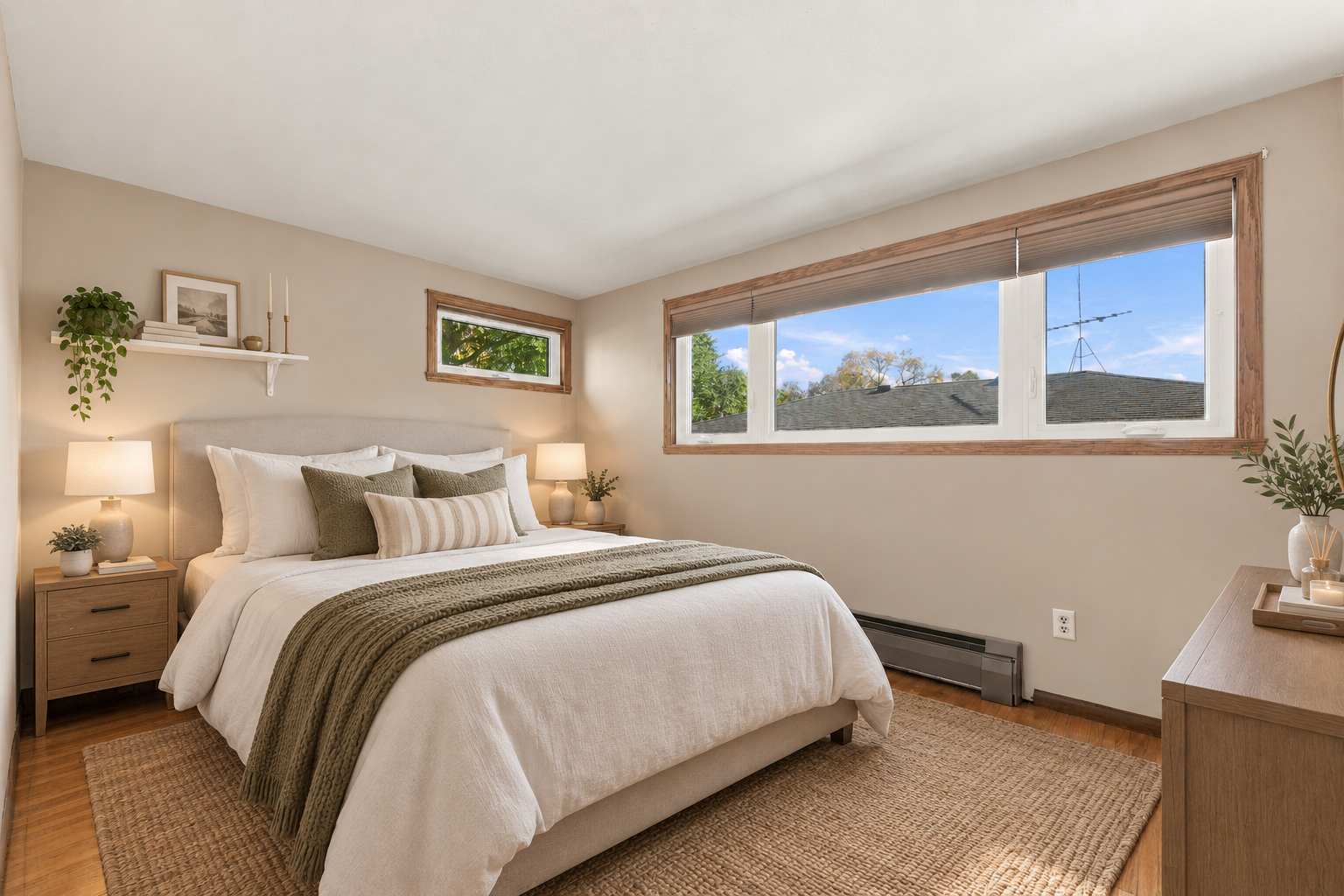 Bedroom Virtually Staged