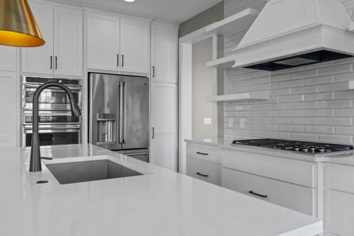 Upgraded kitchen including GE Cafe appliances