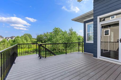 Maintenance free deck and railings