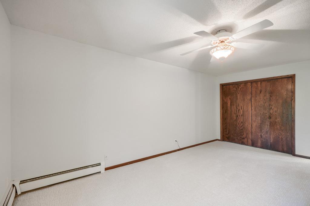 Primary bedroom has 2 large closets