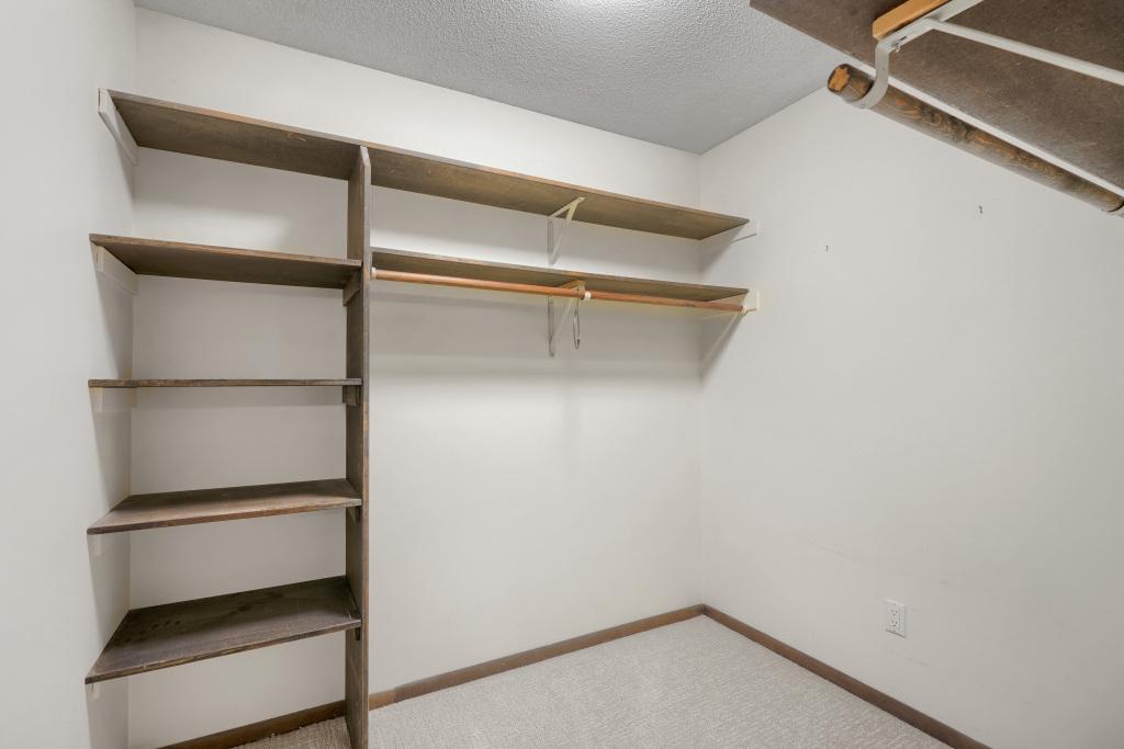 Primary walk in closet is HUGE! Bedroom has 2 closets.