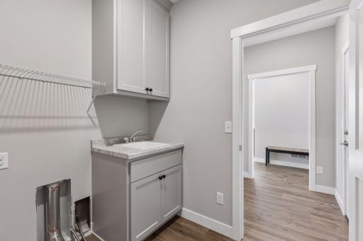 Includes sink and storage space