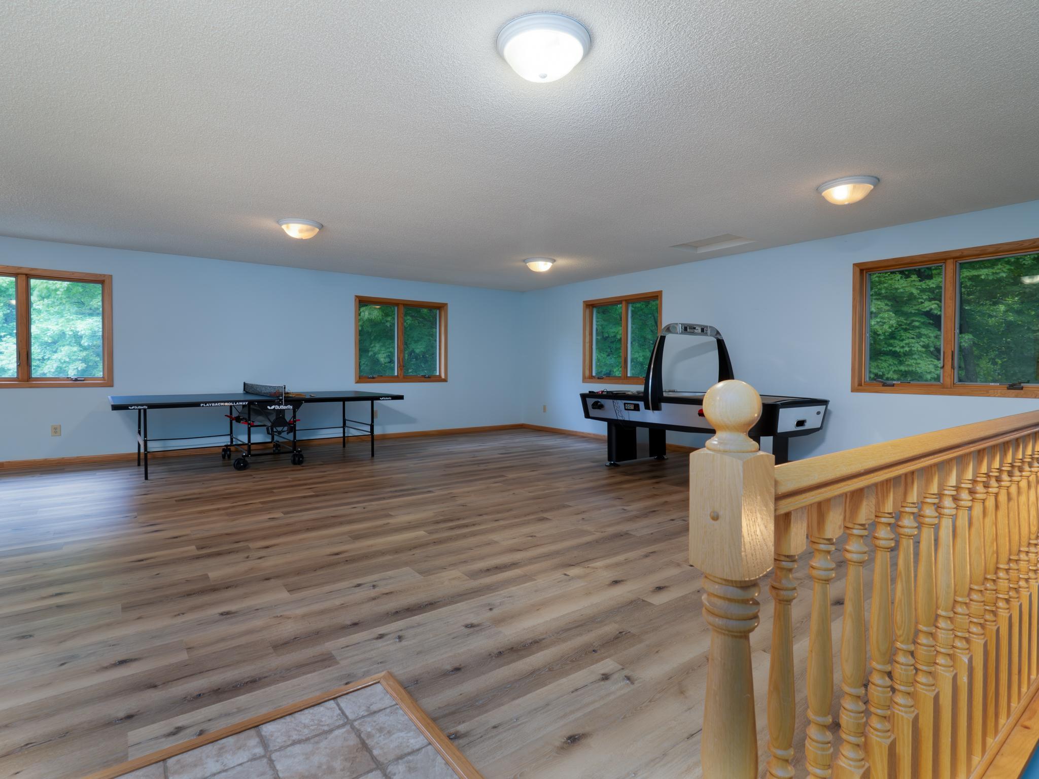 Bonus room with NEW LVP flooring