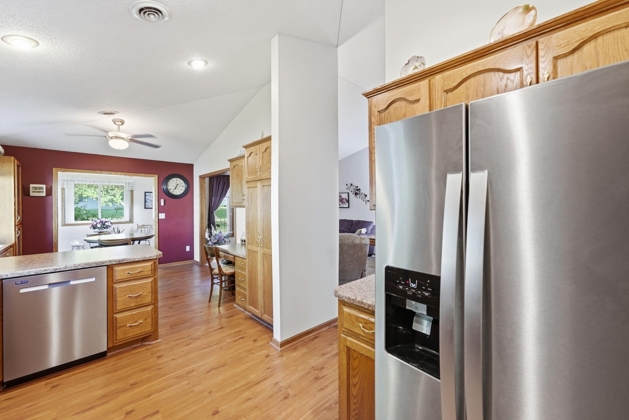 Seamless room to room transitions throughout the home.