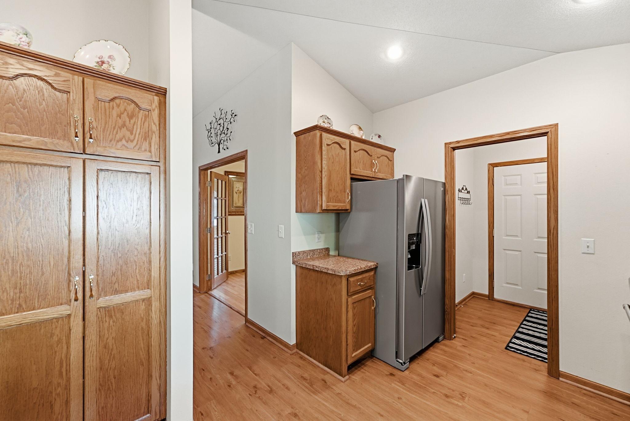 Ample cabinetry for all your culinary needs.