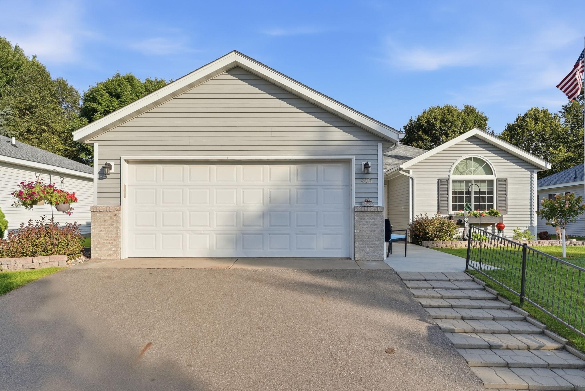Welcoming exterior creates a beautiful first impression.