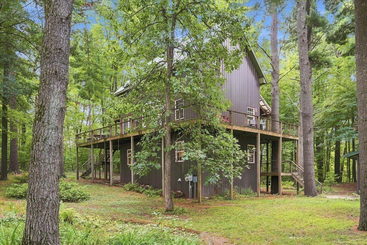 Tucked in the woods!