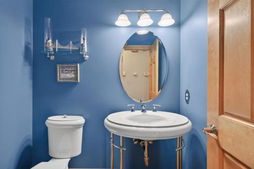 Main level half bath