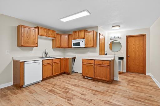 Lower level kitchen