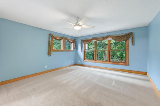 Upper level primary bedroom
