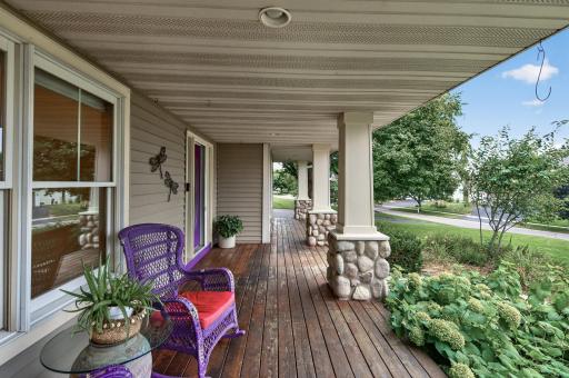 Front covered porch