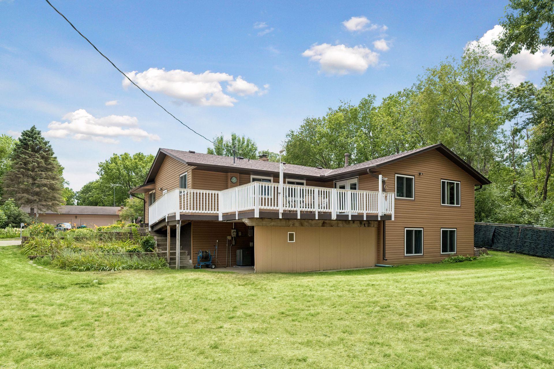 Another view of the back of home