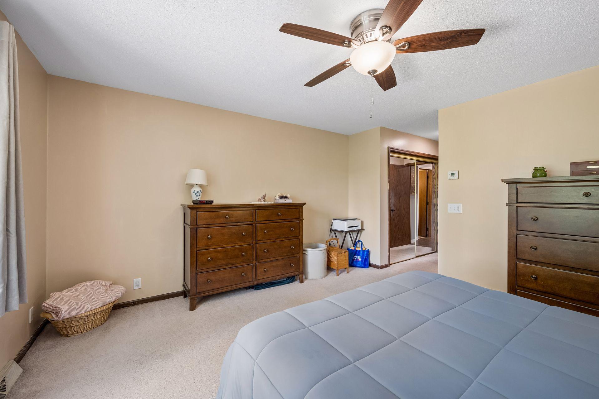 Secondary view of the primary bedroom