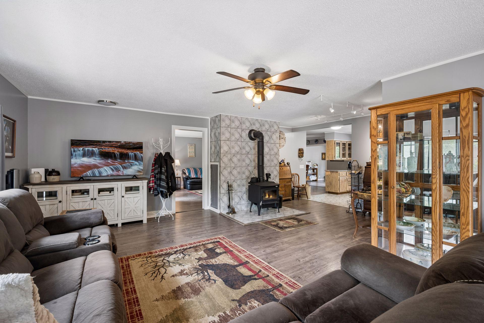 One more view of the large living room