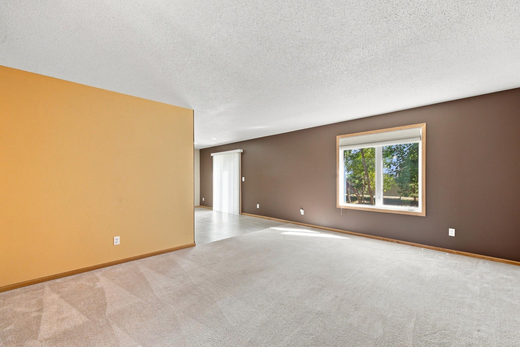 Living Room connects to Dining space