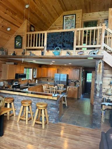Kitchen View From Dining Area