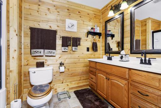 Main floor private bath