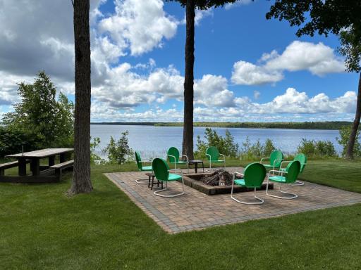 Lake view from patio
