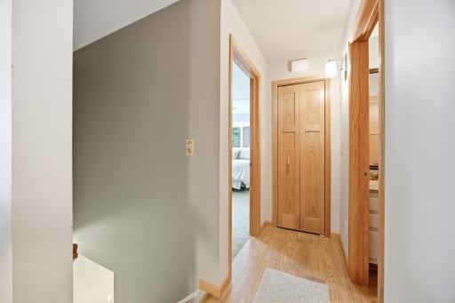 Main Level Hallway to Primary Bedroom