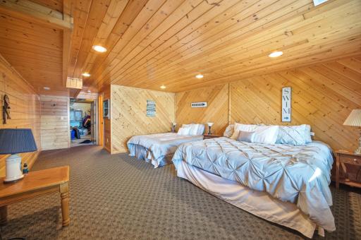 Lower Level Bedroom 4 – Guest Suite with Private Exterior Entrance
