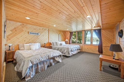 Lower Level Bedroom 4 – Guest Suite with Private Exterior Entrance