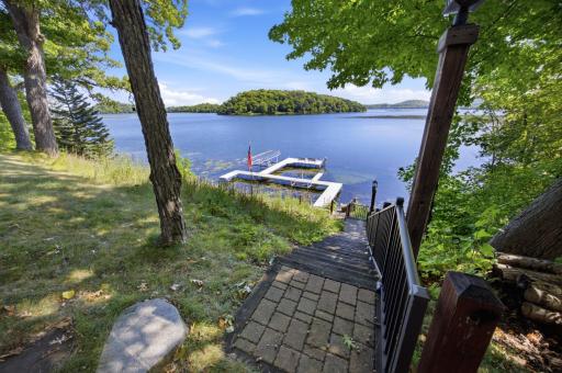 Steps to Lake