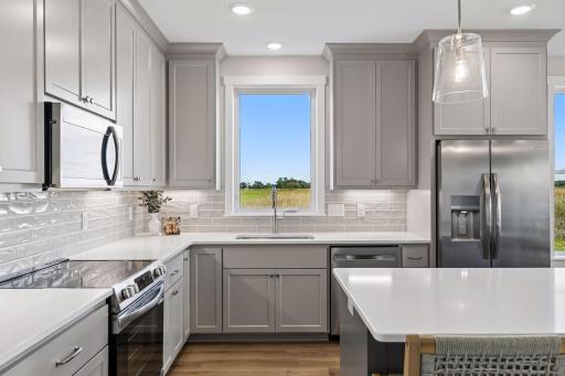 Kitchen window to enjoy the views while you create inside