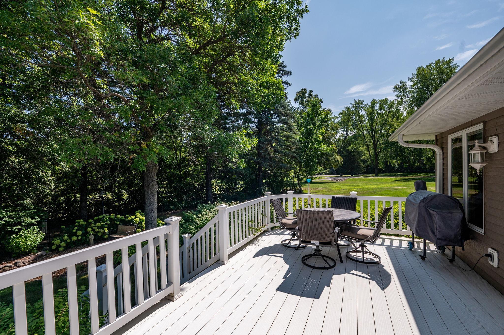 North Facing Deck