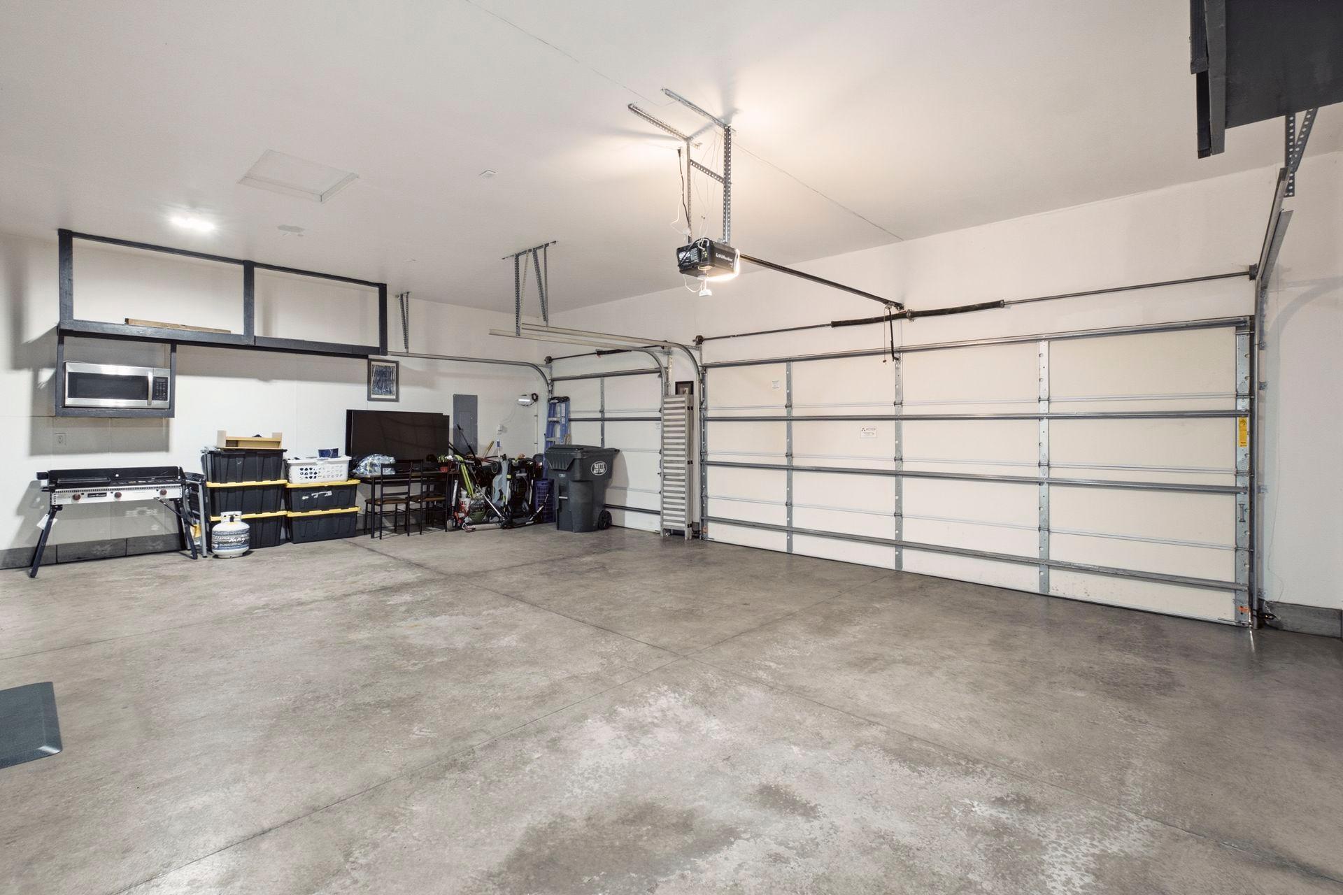 Finished/Insulated Garage
