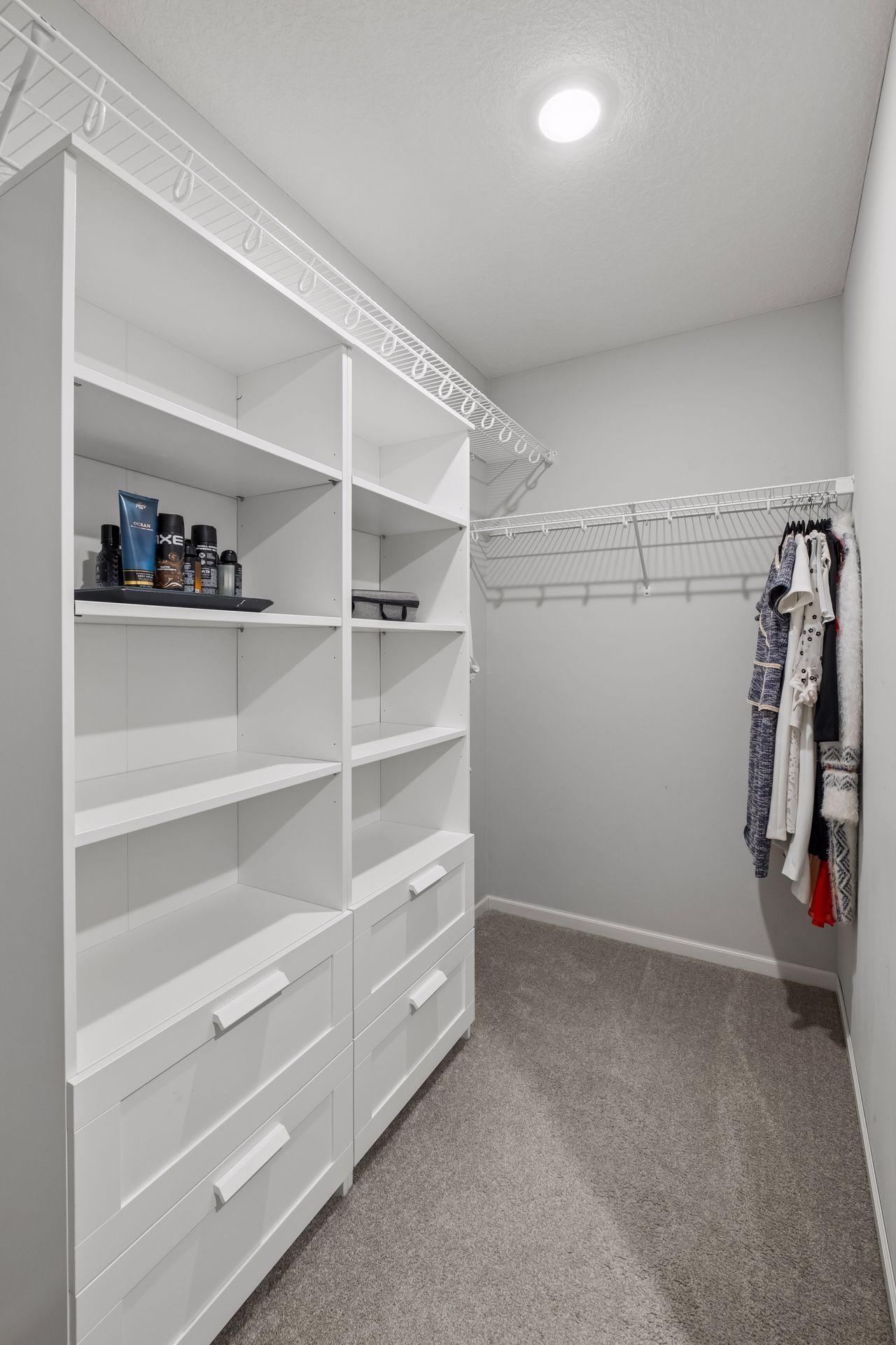 Extra Deep Walk-in Primary Closet