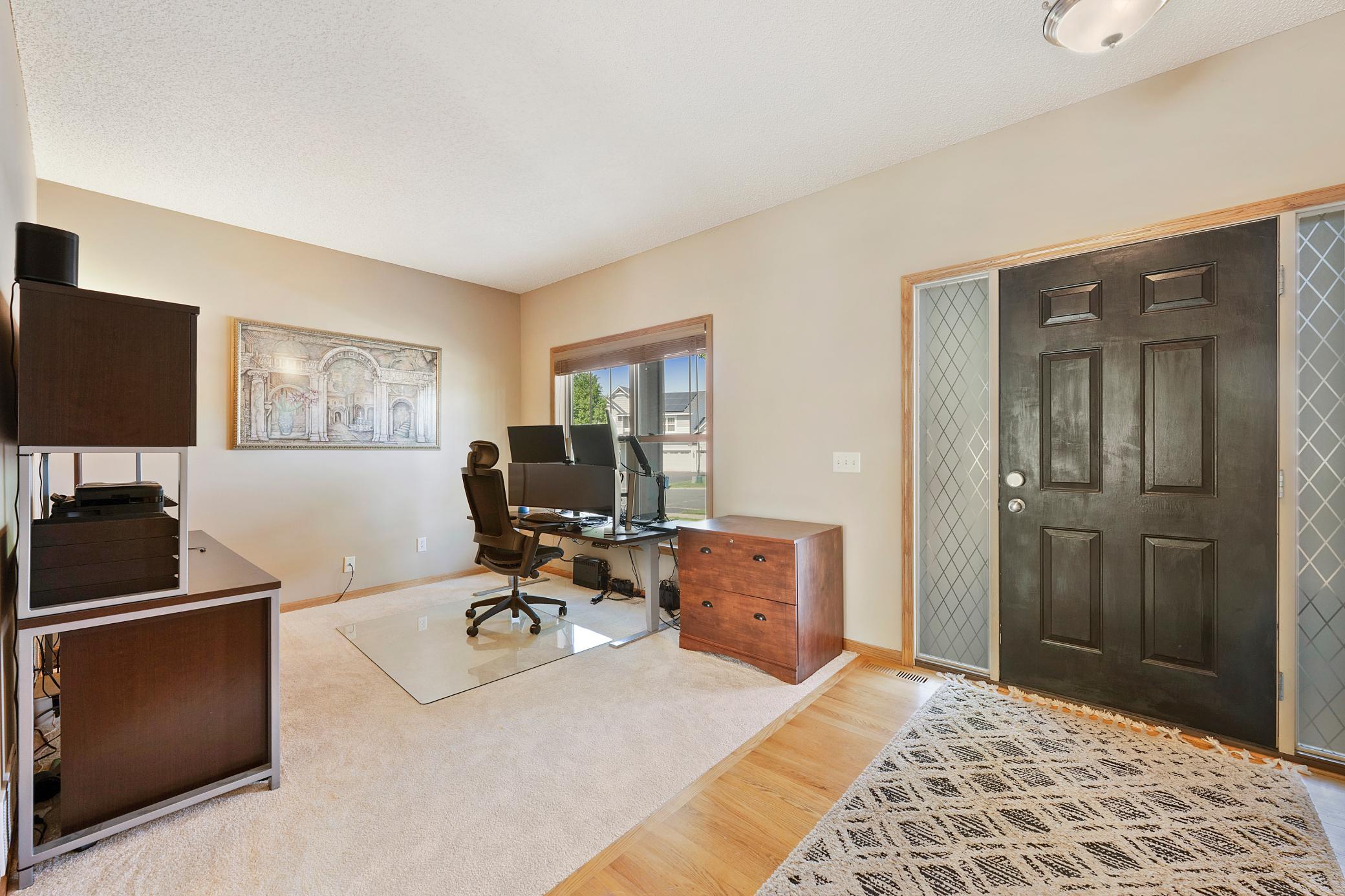 Main entry and living room