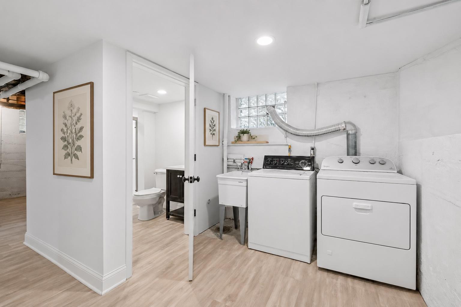 Lower Level Laundry Room