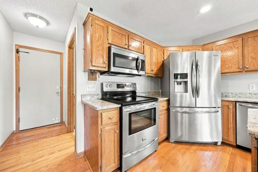 Stainless steel appliances