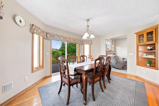 Dinning room into Living room