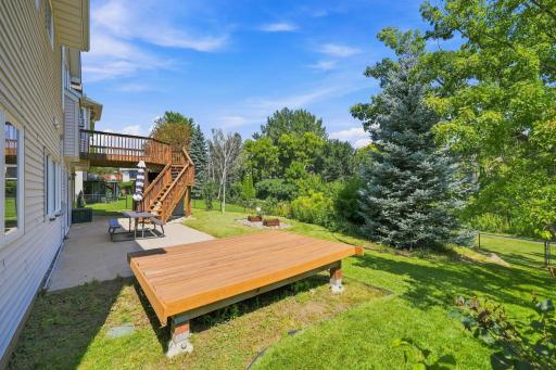 raised area for future hottub or anything you like